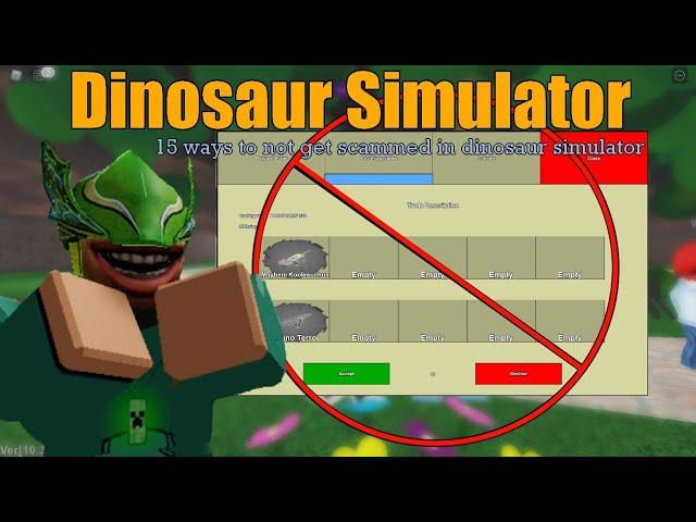 Dinosaur Simulator - 15 Trading Tips / How to Not get scammed