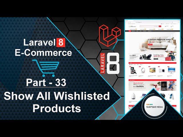 Laravel 8 E-Commerce - Show All Wishlisted Products