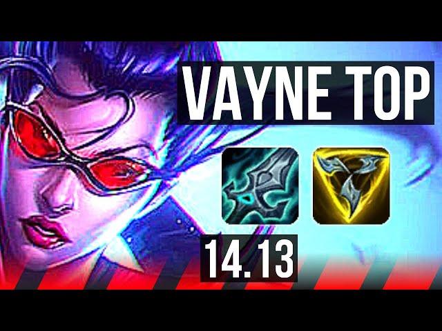 VAYNE vs DARIUS (TOP) | 7 solo kills, 600+ games | EUNE Diamond | 14.13