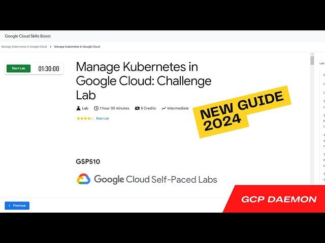 [GSP510] Manage Kubernetes in Google Cloud: Challenge Lab