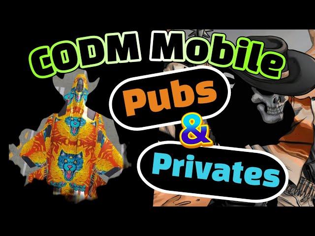 Public AND Private lobbies tonight - CODM with Cowboy