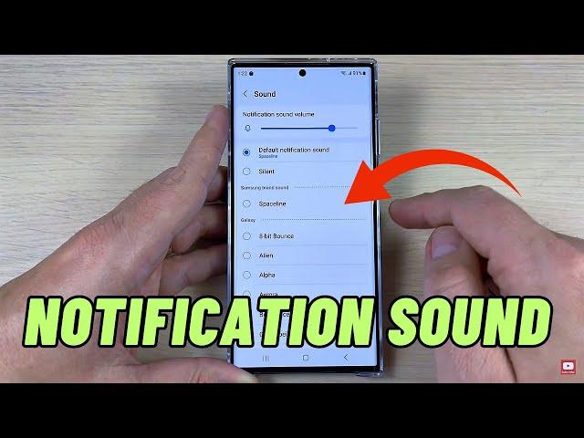 How to Change NOTIFICATION SOUND for Messages on Samsung Galaxy S23, S23+ & S23 Ultra