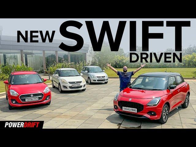 New Maruti Swift Review - Still a REAL Maruti Suzuki Swift? | First Drive | PowerDrift