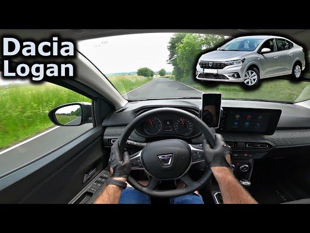 2021 Dacia Logan TCe 100 LPG | POV test drive | #DrivingCars