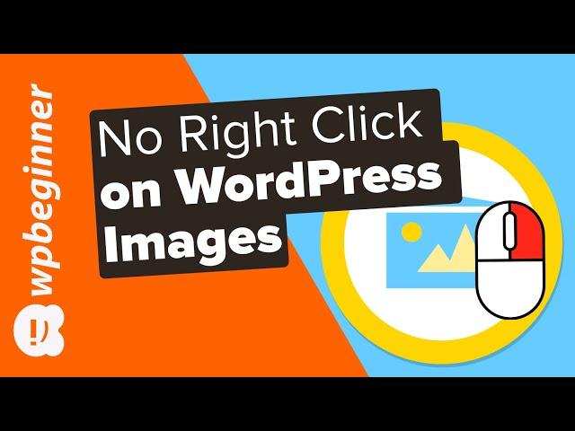 How to Add No Right Click on WordPress Images