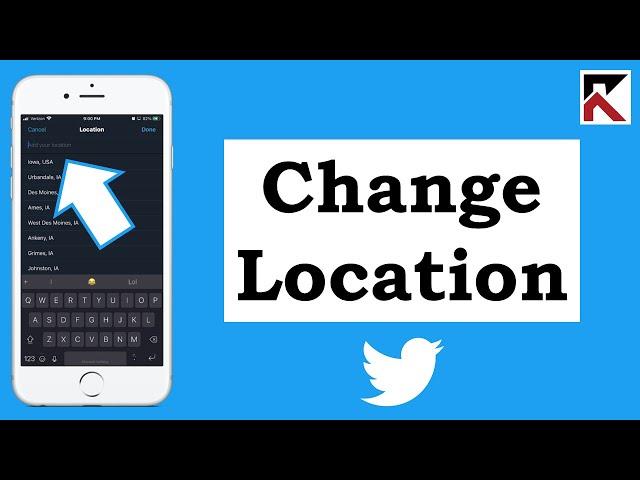 How To Change Your Location Twitter App