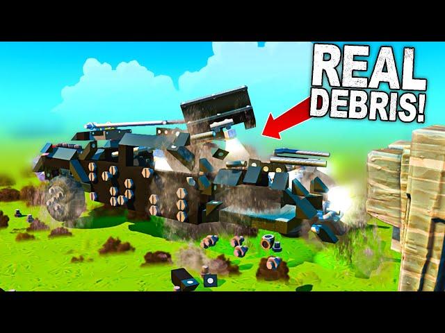 This Amazing Mod Brings COLLISION DESTRUCTION Physics to Scrap Mechanic!