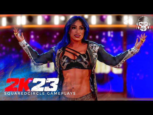 WWE 2K23 Sasha Banks Mod w/ Entrance Theme | New WWE 2K23 Mods