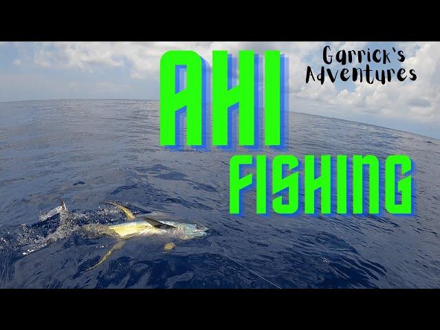 Fishing Tsunami Bouy Tuna Ahi Kailua Kona Hawaii