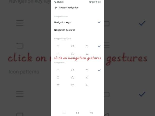 How to use a navigation gestures in vivo Y20 & vivo mobiles