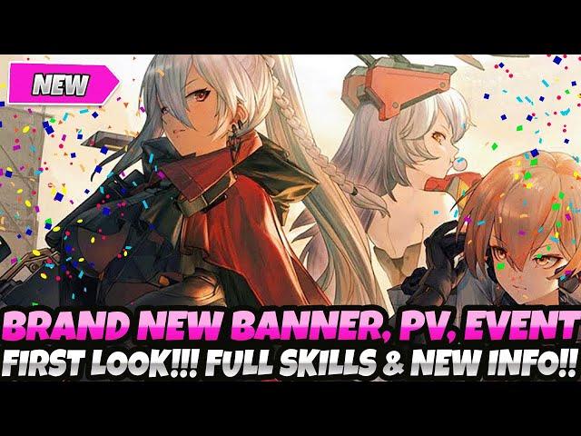 *AYOOOOO!* BRAND NEW BANNER, PV & EVENT FIRST LOOK! + FULL SKILLS & NEW INFO (Girls Frontline 2