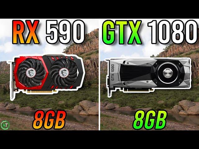 RX 590 vs GTX 1080 - Tested in 2023