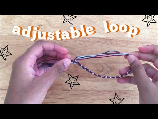 ADJUSTABLE BRACELET TUTORIAL