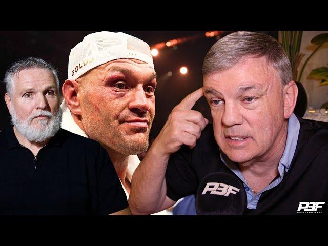 TEDDY ATLAS QUESTIONED ON PETER FURY CRITICISM OF TYSON FURY CORNER VS OLEKSANDR USYK, TALKS REMATCH