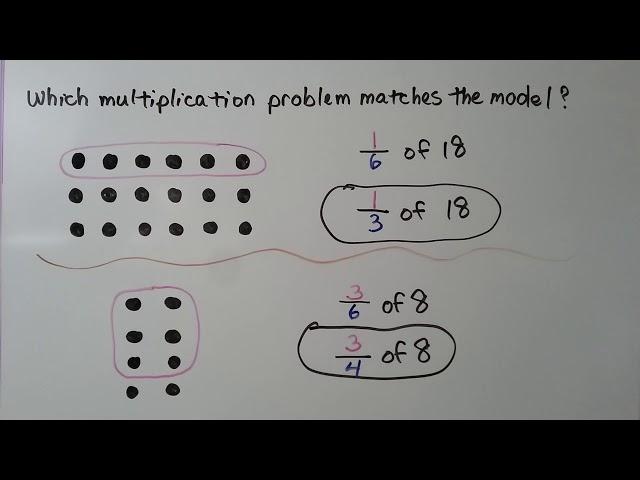 5th Grade Math 7.1, Find a Fractional Part of a Group