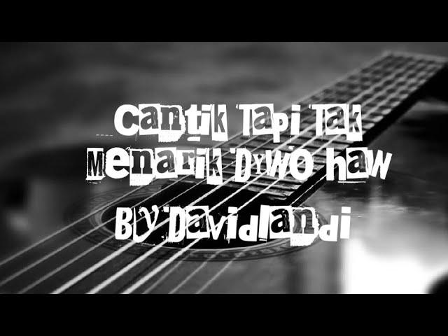 #coverlaguregge #dywowo COVER LAGU DHYO HOW CANTIK TAPI TAK MENARIK 2020