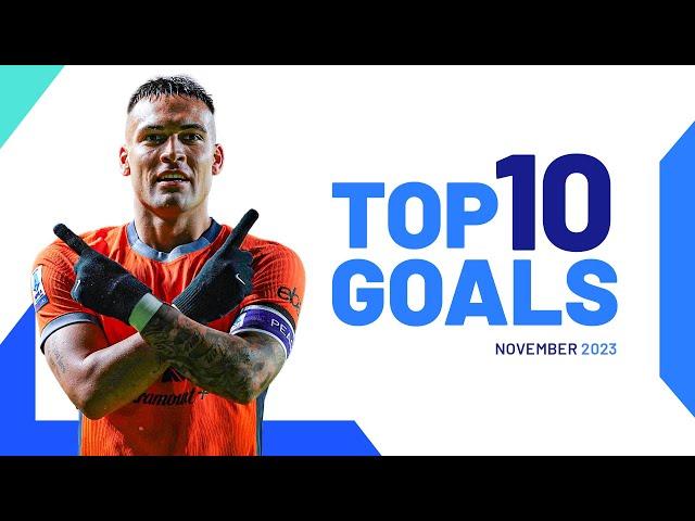 The top 10 goals of November | Top Goals | Serie A 2023/24
