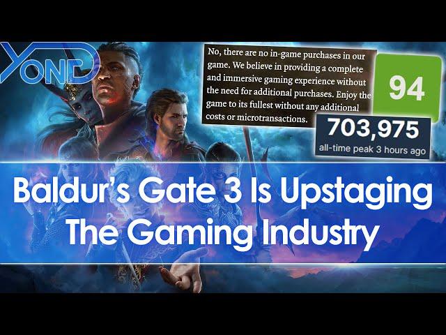 Internet Celebrate Baldur's Gate 3/Larian Studios Success & Their Based Take On Microtransactions