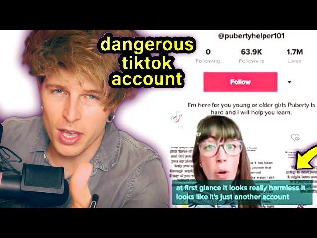 PubertyHelper101: A Dangerous TikTok Account