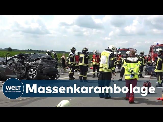 SCHWERER UNFALL: Ein Toter nach Unfall auf der A31 bei Leer