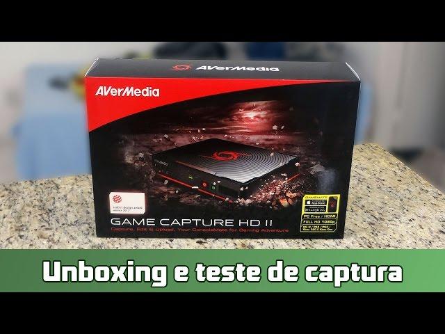 AverMedia Game Capture HD II: unboxing e teste de captura