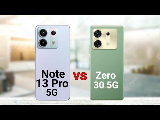 Redmi Note 13 Pro 5G vs Infinix Zero 30 5G