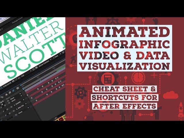 Cheat sheet & shortcuts for After Effects - Animated Infographic Tutorial [48/48]