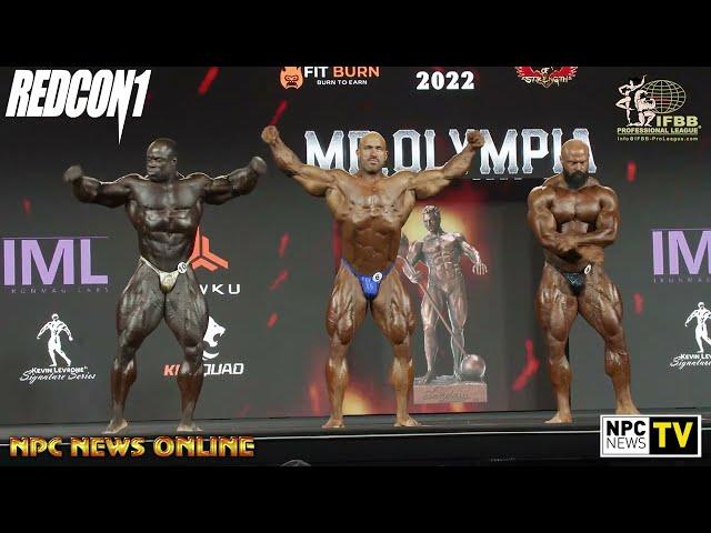 2022 IFBB Mr. Olympia Friday Prejudging Comparisons 4K Video