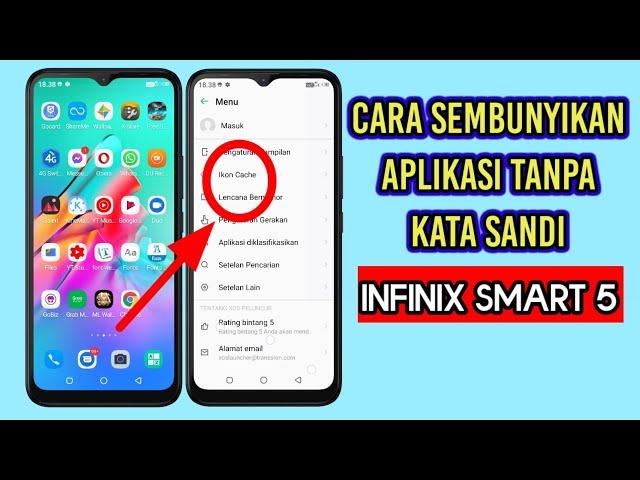 cara sembunyikan aplikasi tanpa kata sandi di hp infinix smart 5