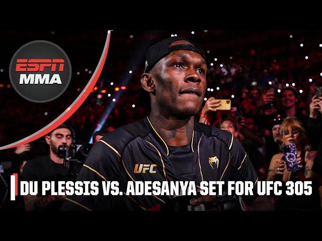 DC is excited to see ‘angry Izzy’ vs. Dricus Du Plessis at UFC 305 | UFC Live