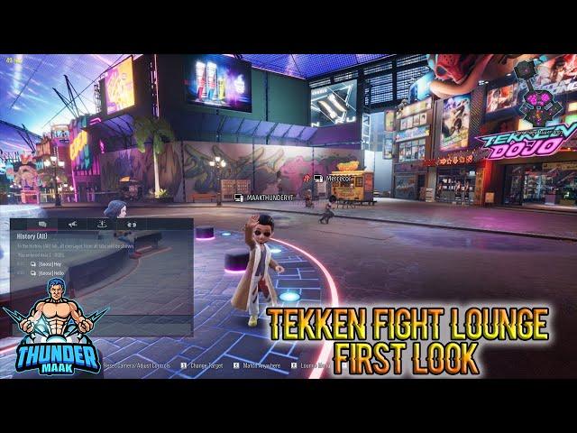 Tekken 8: Tekken Fight Lounge First Look by MAAKTHUNDER