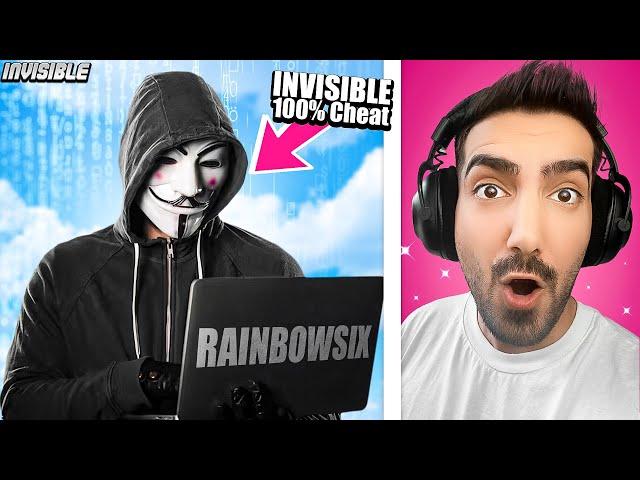 چیت اینویزیبل وسط استریم لو رفت | RAINBOW SIX SIEGE