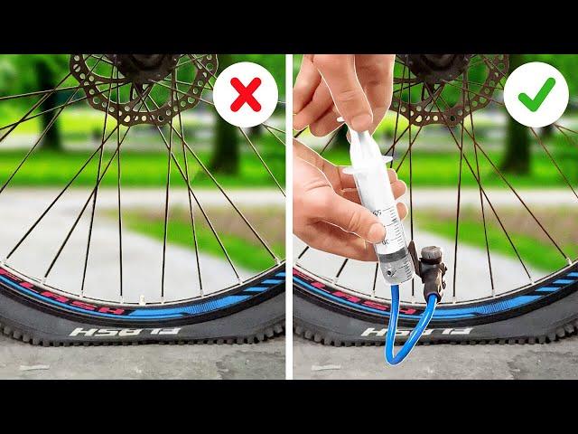 GENIUS BICYCLE LIFE HACKS TO MAKE YOUR RIDES EASIER