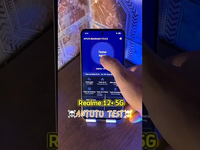 Teste de Performance: Realme 12+ 5G no Antutu -  #realme #realme12proplus #realme12plus5g