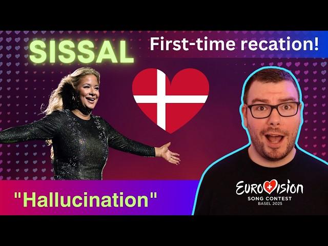  Sissal - "Hallucination" | Reaction | Denmark | Eurovision Song Contest  #denmark  #hallucination