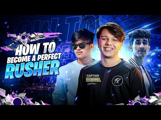 How to become a perfect rusher in free fire tournament | Rushing strategies for rusher in tournament