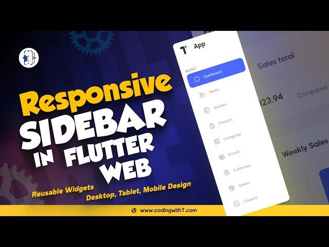 Creating a Responsive Sidebar in Flutter Web | Handle Browser Back and Forward Buttons