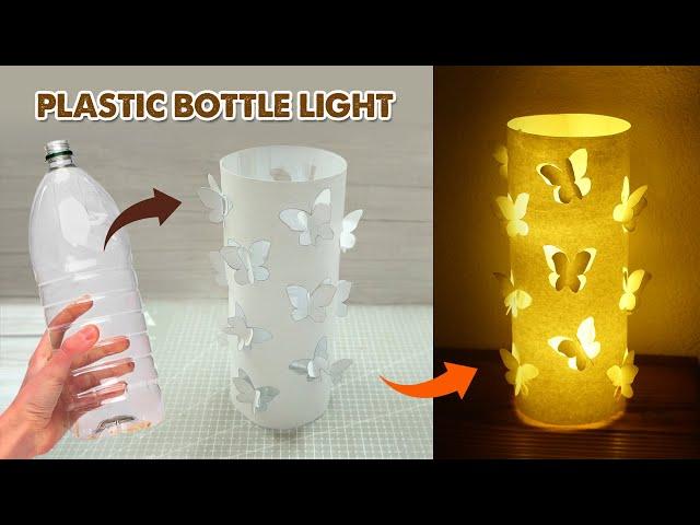  Best of Plastic Bottles Craft Ideas | Easy Lamp with plastic bottle | ​​Recycling plastic bottles