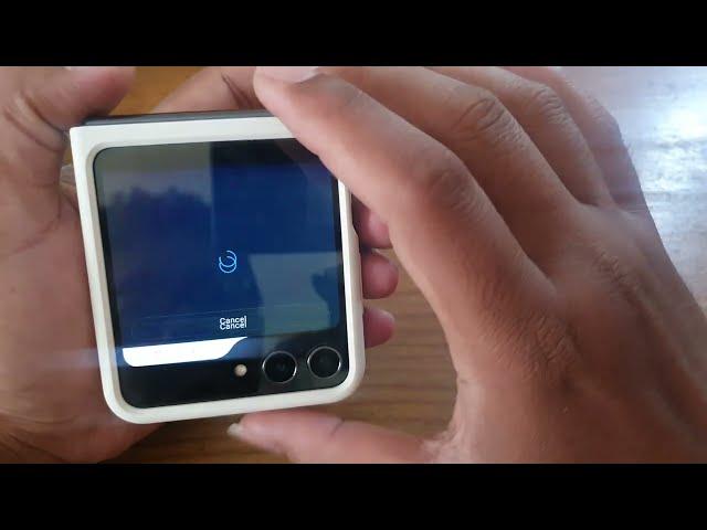 SAMSUNG Galaxy Z Flip 5: How to open Instagram from Cover Screen (Android 13)