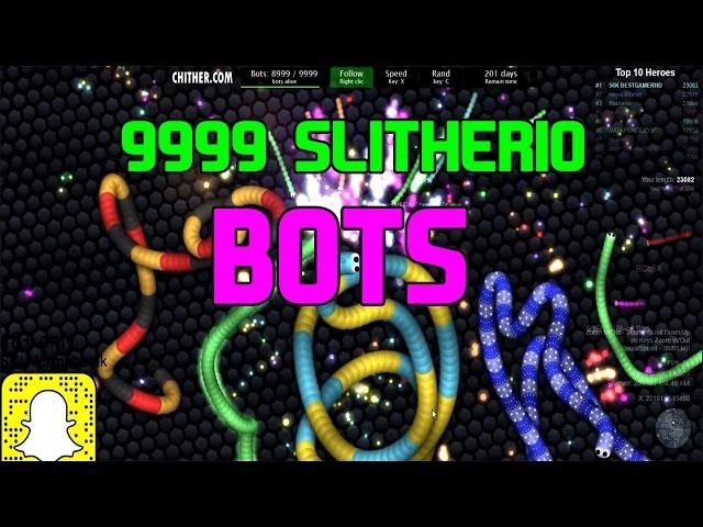 9999 SLITHER BOTS HACK! SLITHER.IO BOTS WORKING IN OCTOBER