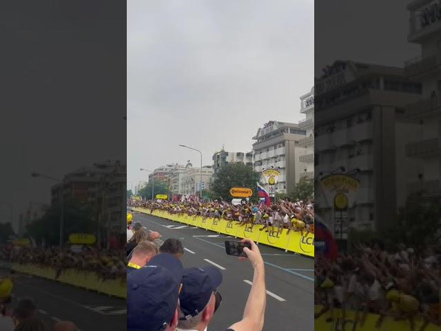 Tour De France: l'arrivo a Rimini