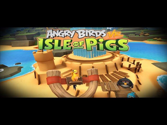 Angry Birds VR Isle of Pigs With ZfreeZone