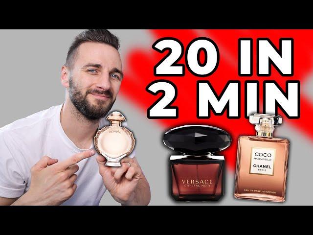 20 MEN KILLER FRAGRANCES FOR WOMEN IN 2 MINUTES