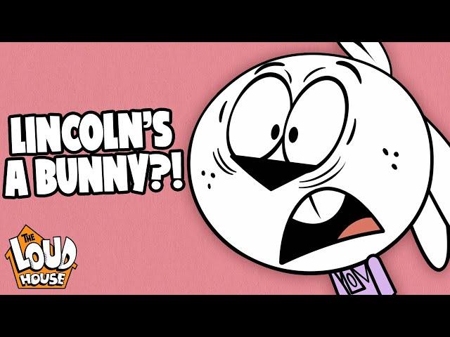 Lincoln Turns Into A Bunny   White Hare | The Loud House