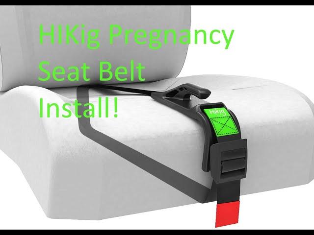 Hikig Pregnancy Seat Belt Install