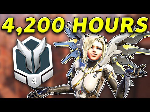 This MERCY has 4200 HOURS but still SILVER... (Overwatch 2)