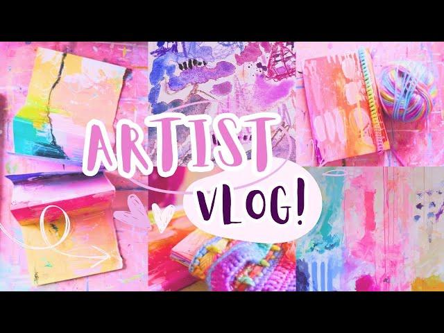 Fun in the Studio- Color Led Artist Vlog