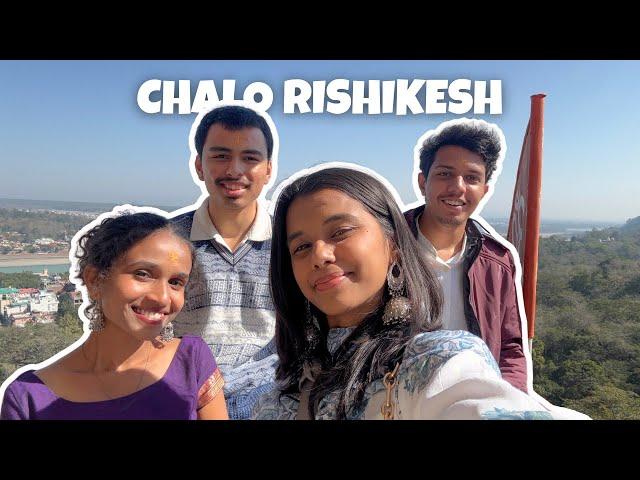 Rishikesh Vlog! Rafting in Freezing Ganga, Beatles Ashram & Ganga Aarti!