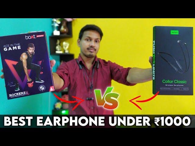 Boat Rockerz 235v2 Vs MIVI Collar Classic || After Long Usage || Best Wireless Earphones Under ₹1000