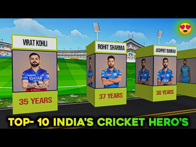 India's Cricket Heroes: Top 10 Players 